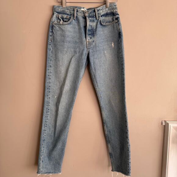 GRLFRND Denim Karolina Button Fly Jeans Size 25 - Picture 1 of 8